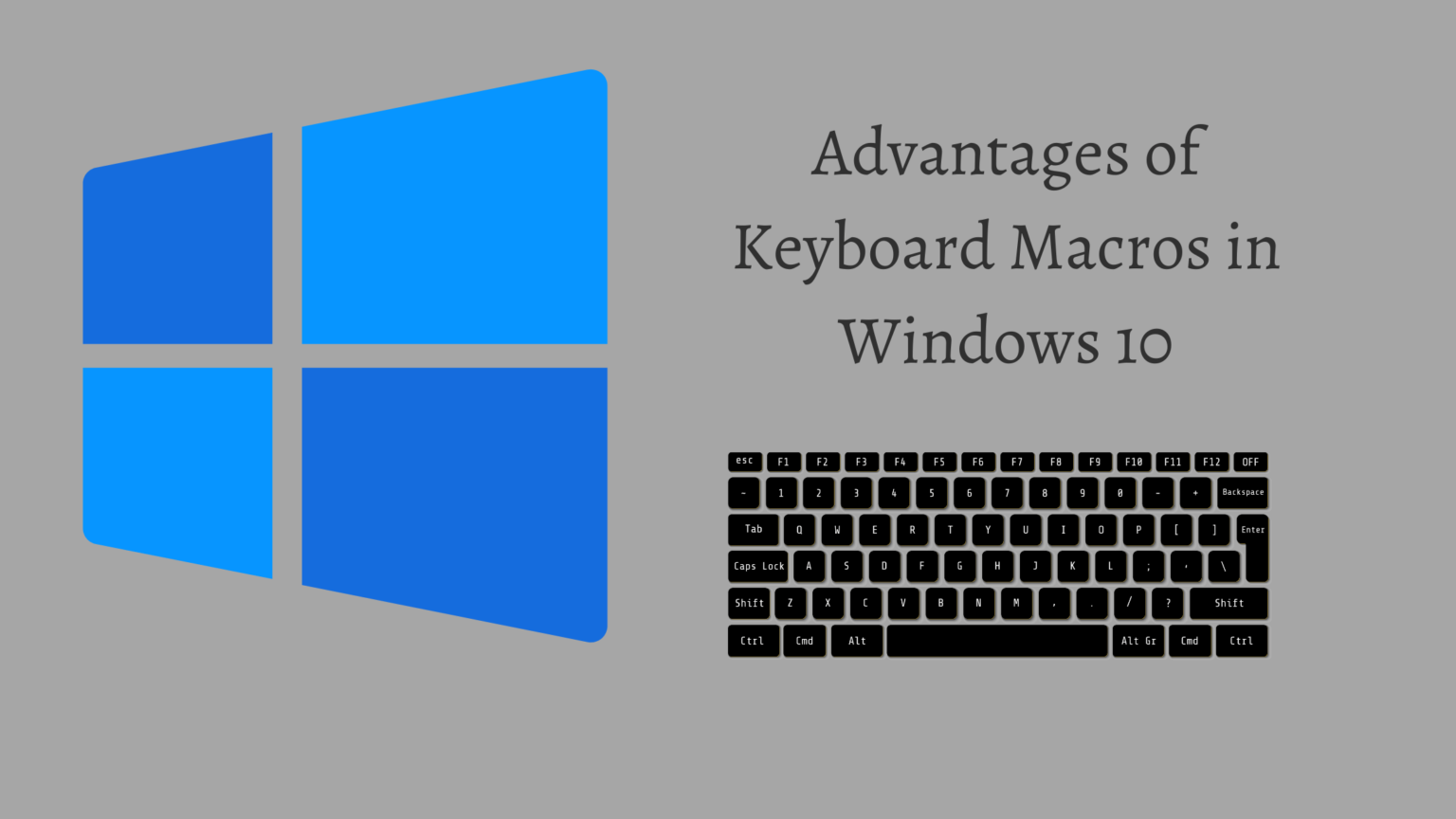 keyboard macro windows 10
